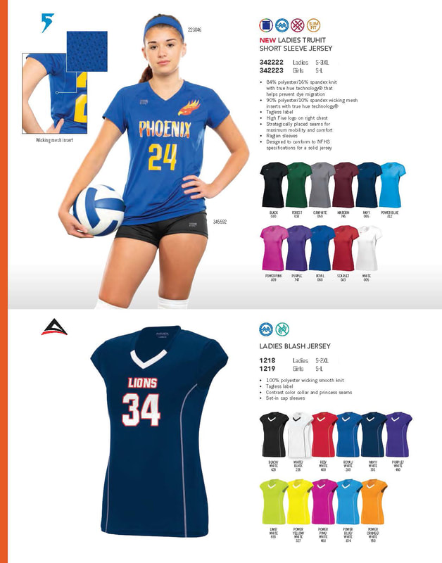 Volleyball Uniforms - UNIFORM SOLUTIONS PLUS